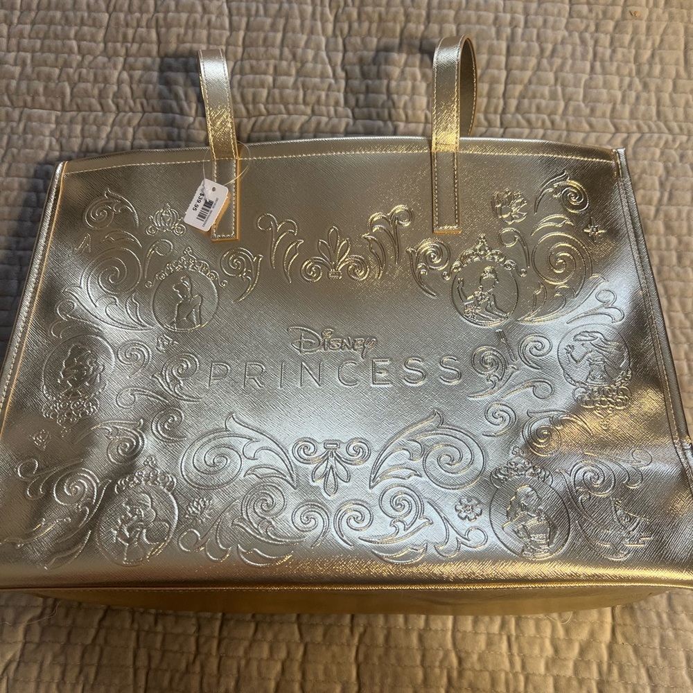 Bath and Body Works Disney Gold Tote Bag